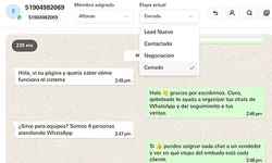 Embudos de ventas personalizables para WhatsApp en qoboleads
